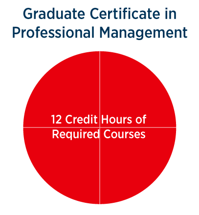 Graduate certificate in professional management program structure