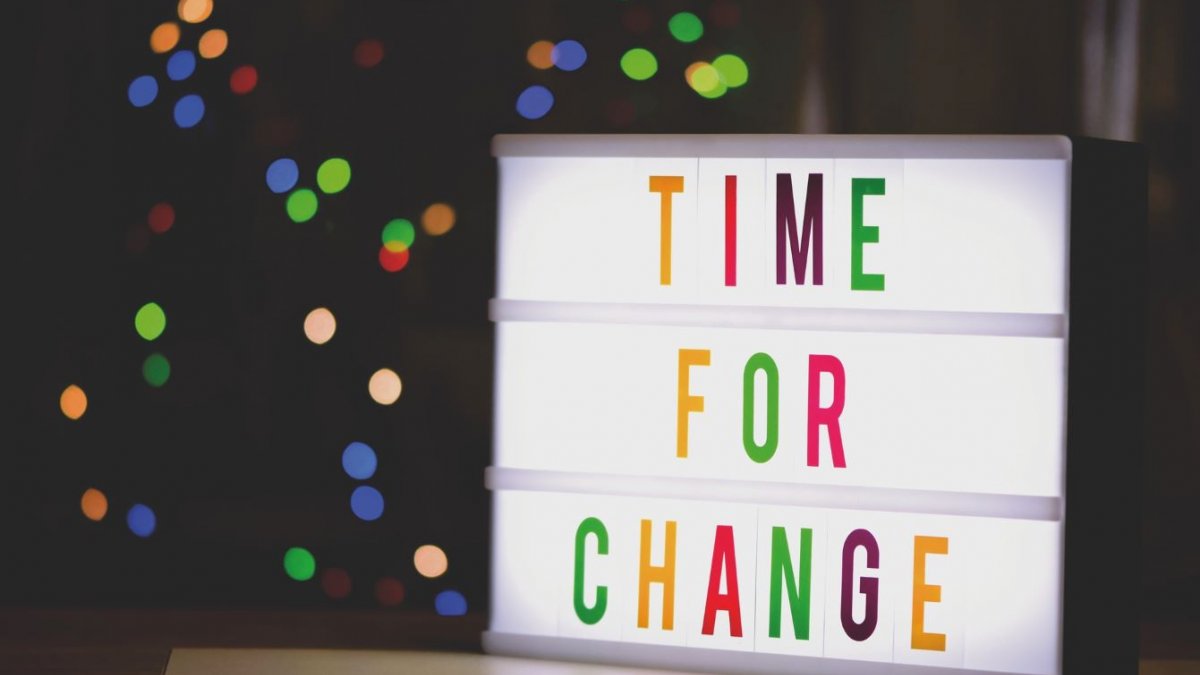 Time for change light up board