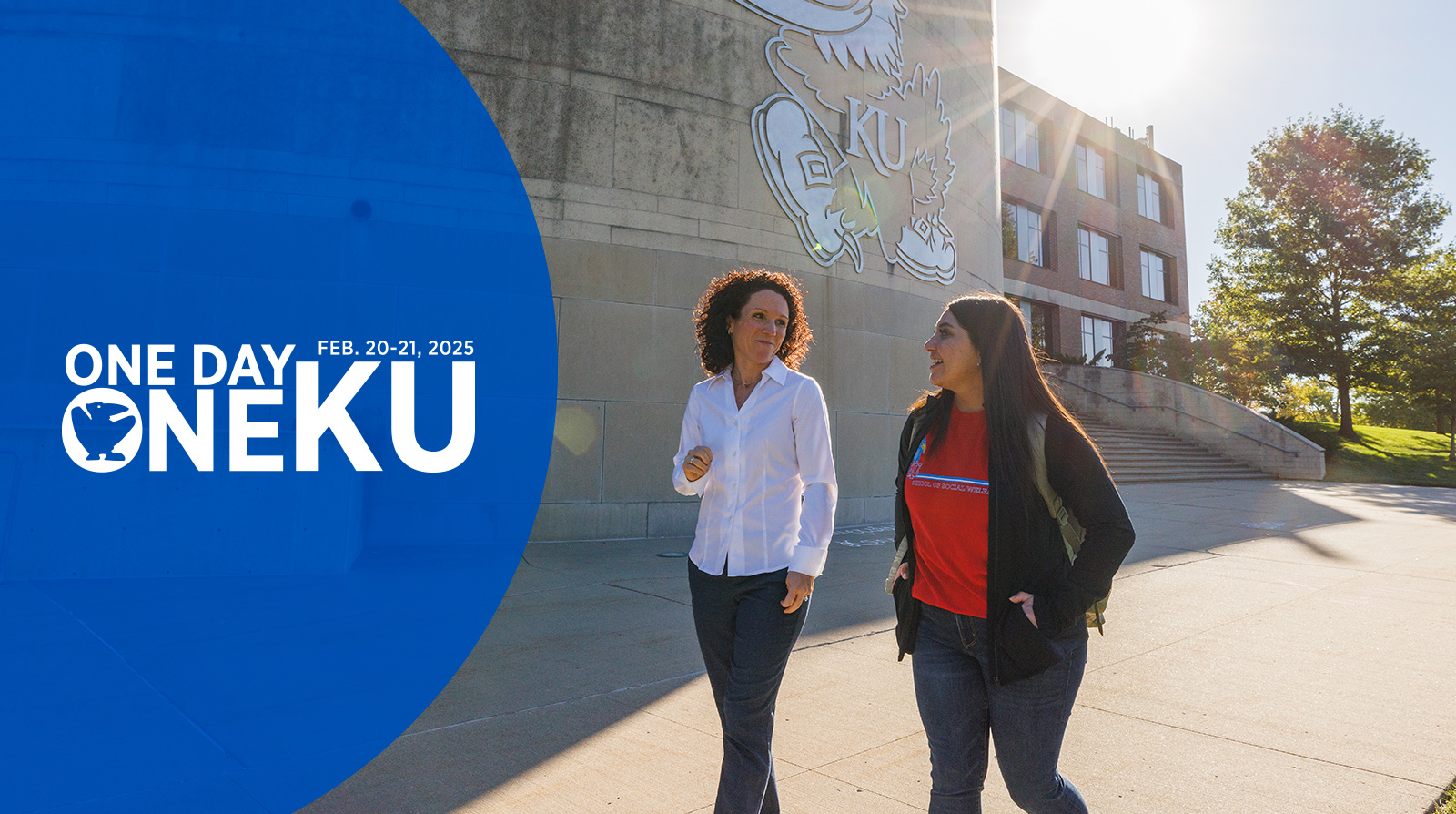 KU Student and the university of Kansas Faculty Explore Campus special event One Day One KU