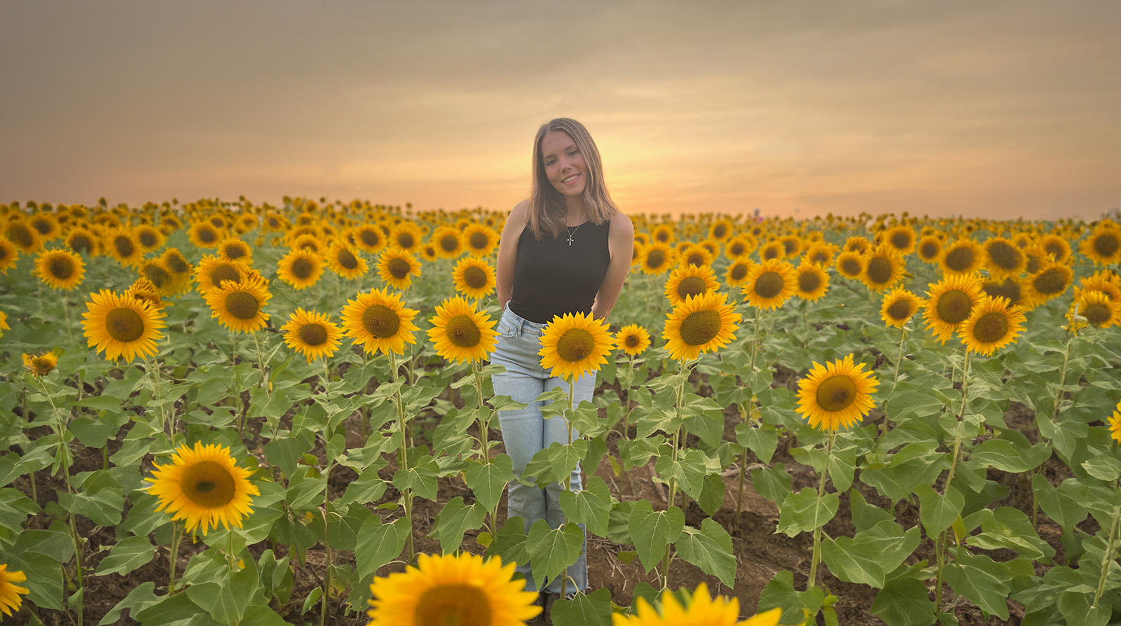 Emily Russell at the University of Kansas Q&A series students share how KU helps advance, or change their career.