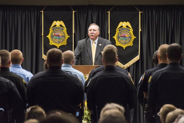 Approximately 10,000 officers have trained at KLETC during Pavey’s 23-year tenure as director.