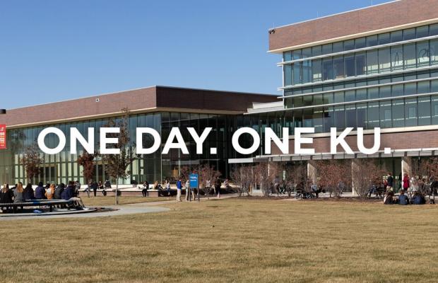 Edwards campus image with One Day. One KU. words