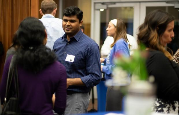 2nd annual Career Up - students networking