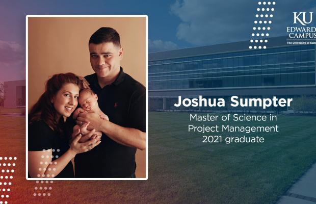 Joshua Sumpter, Master of Science in Project Management 2021 graduate