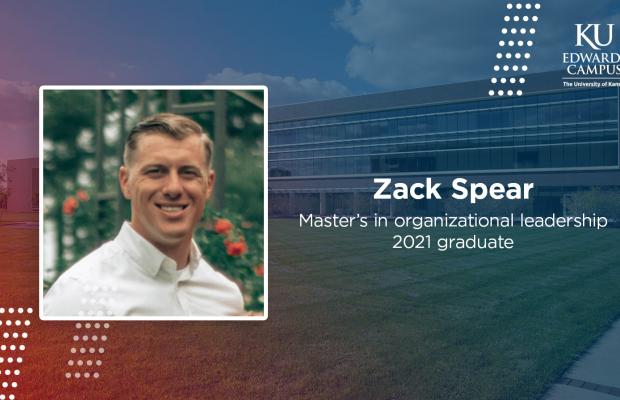 Zack Spear, master's in organizational leadership