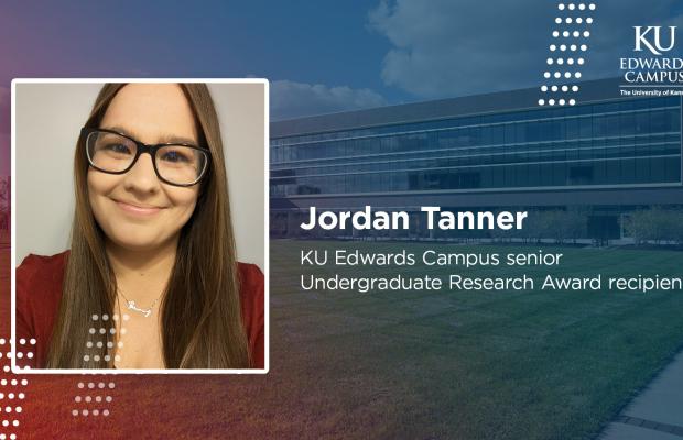 Rising up at KUEC: In this Q&A series, outstanding 2023 KU students share how the KU Edwards Campus has helped them start, advance, or change their career. Meet Jordan Tanner.
