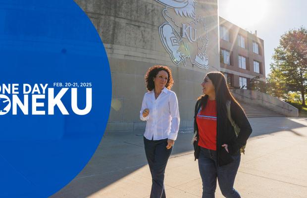 KU Student and the university of Kansas Faculty Explore Campus special event One Day One KU